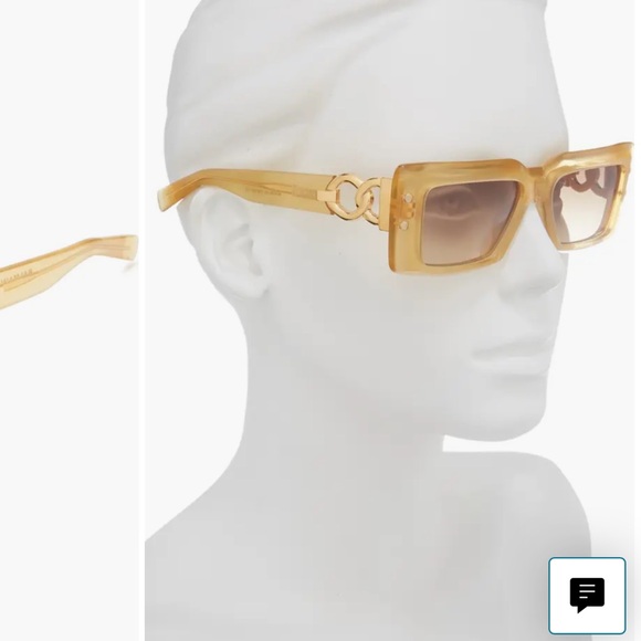Chic Balmain Silver Sunglasses 53MM
